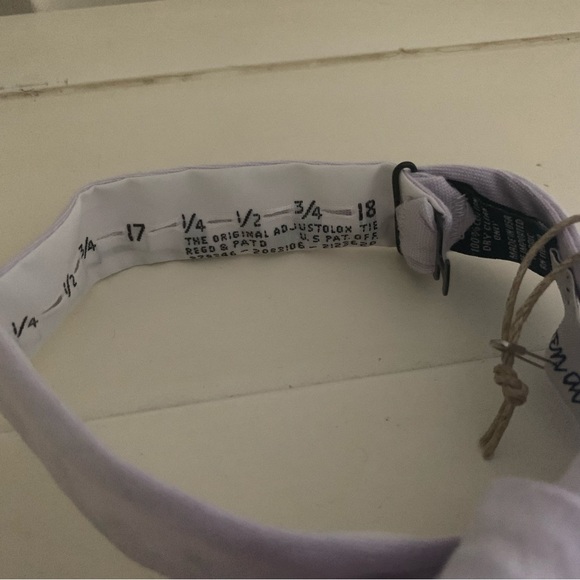 NWT Steven Alan Bowtie Lavender Cotton - Picture 3 of 6